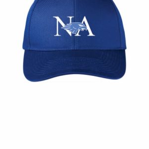 Logo Embroidered Flat Brim Hat – Royal Blood